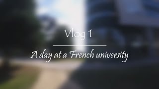 Vlog 1 - A  day at  Rennes II University