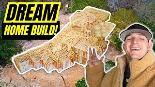 FRAMING My DREAM HOME BUILD!! (Owner Builder!!)