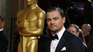 Leonardo DiCaprio WINS Oscar Award 2016
