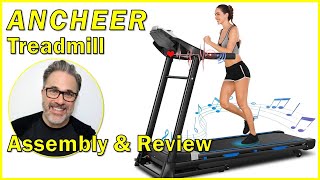 ANCHEER TREADMILL! | Unboxing, Assembly, Review