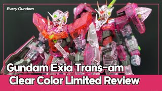 한정판 RG 건담 엑시아 트란잠 클리어 컬러 리뷰 [LIMITED Gundam EXIA Trans-am Clear Color REVIEW]