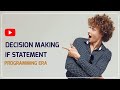 Decision Making  If Statement in Java Programming Part 1