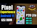 P20 Lite Android 11 Custom ROM Pixel Experience | Root - EdXposed Working #android11