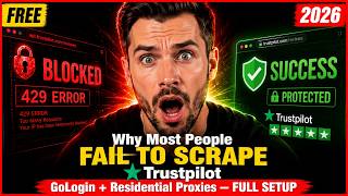 Why Most People Fail to Scrape Trustpilot — The Clean Fix With GoLogin 2026