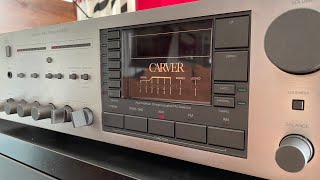 Carver MXR 150 Magnetic Field Integrated Amplifier * Japan * 1983