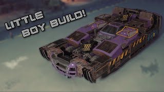 Crossout little boy jananbi build, gameplay!