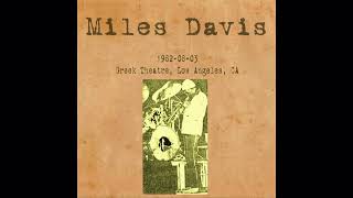 Miles Davis - 1982-08-03, Greek Theatre, Los Angeles, CA