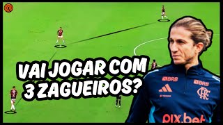 CONHEÇA AS VARIAÇÕES E DINÂMICAS DO ESQUEMA COM 3 ZAGUEIROS NO FLAMENGO DE FILIPE LUÍS