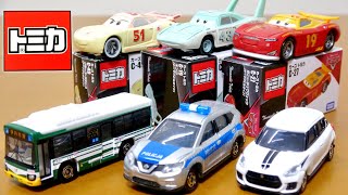 トミカ 2019年7月 イオン トイザらスオリジナル エクストレイル ポーランド警察仕様 スイフトスポーツカスタマイズタイプ カーズ 開封紹介