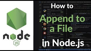 How to Append to a File in Node.js | Add Data Without Overwriting Using File System Module