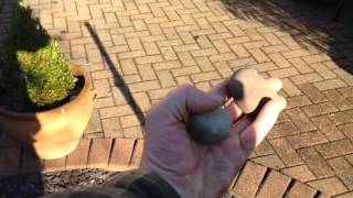 Sun stick shadow navigation method