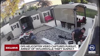 Suspect arrested in Taylorsville backyard burglary after news report
