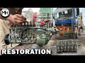 Mercedes Diesel Pump Restoration || How to Rebuild Destroyed Pump with Basic Tools