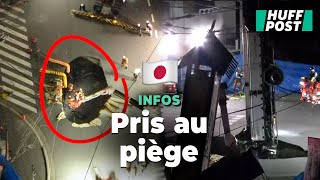 Un trou de 10 mètres de large avale un camion et son conducteur à Tokyo