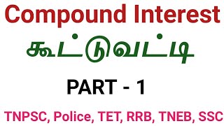 Compound Interest Shortcuts and Tricks in tamil |PART 1