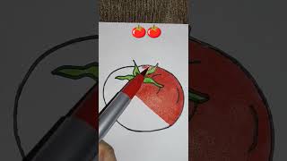 🍅🍧🍇#satisfying #red#tomato#art#shortvideo....