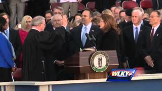 Gov. Matt Bevin says inauguration is 'fresh start' for Kentucky