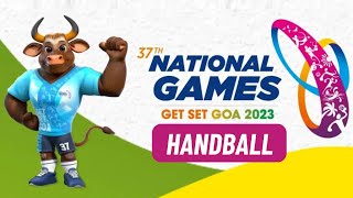 LIVE Handball🤾‍♀️ 37th National Games Goa 2023 | DD Sports