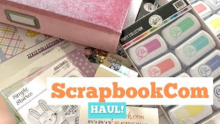 SCRAPBOOKCOM HAUL | COME SEE!