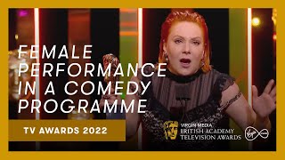Sophie Willan dedicates her win to her late grandmother | Virgin Media BAFTA TV Awards 2022