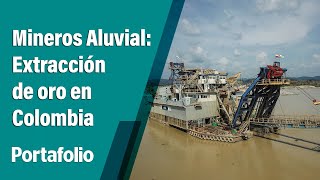 Así se extrae oro de aluvión en Colombia | Portafolio