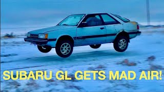 ej subaru gl budget rally car build