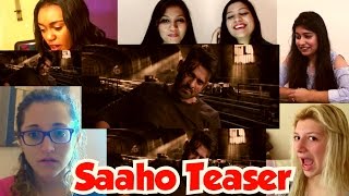 Girls Reactions: SAAHO Teaser | Prabhas | Sujeeth | UV Creations