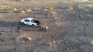 Arizona Open Desert Evening Flight - Parrot Anafi and DJI Phantom 3