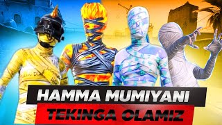 🔥PUBG MOBILE | HAMMA MUMIYANI TEKINGA OLAMIZ😱 MUMIYA CHIT🤩