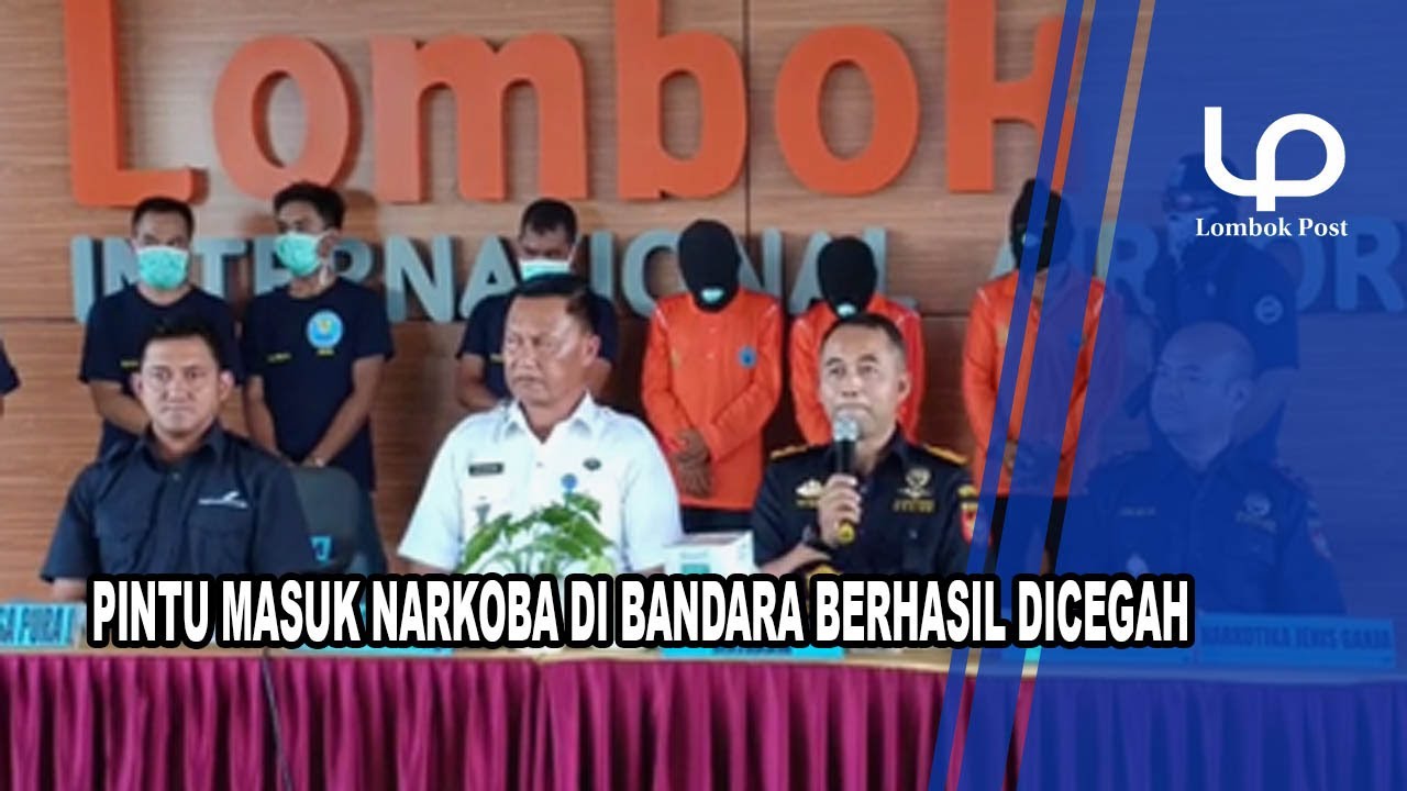 PINTU MASUK NARKOBA DI BANDARA BERHASIL DICEGAH - YouTube