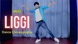 Liggi Dance Cover | Easy Steps | @ritvizomusic | Tushar Jain Dance