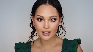 soft glam makeup for fall