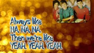 One Direction - Na na na (Lyrics)