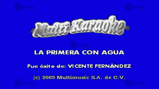 MULTIKARAOKE - La Primera Con Agua