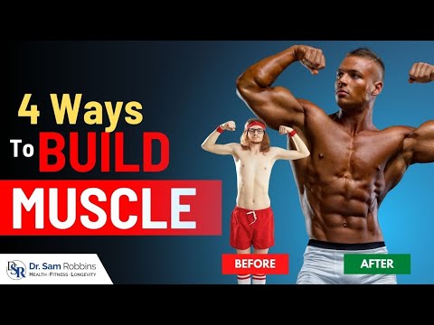 💪Doctor Reveals The Only 4 Ways To Build Muscle 💪Doctor Reveals The Only 4 Ways To Build Muscle