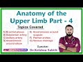 Anatomy of the Upper Limb ( Part - 4 ) : Fmge, Neet pg, NEXT and USMLE Step 1