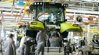 How ultra modern tractors are made! CLAAS Tractors Production!