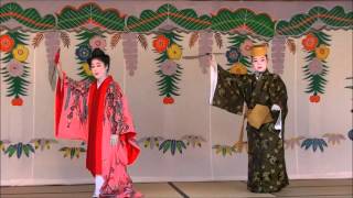 ★舞ムービー(1795)首里城の舞 かじゃで風 The Ryukyuan Dance