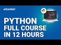 Python for Beginners [Full Course - 2024] | Python Full Course - Learn Python in 12 Hours | Edureka