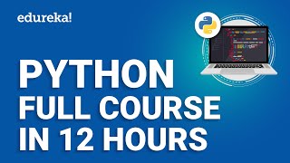Python for Beginners [Full Course - 2024] | Python Full Course - Learn Python in 12 Hours | Edureka