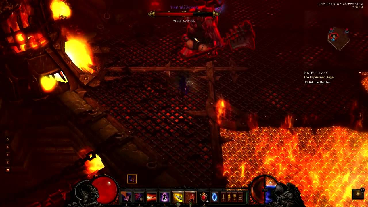 Diablo 3 Inferno - The Butcher (DH Solo) - YouTube