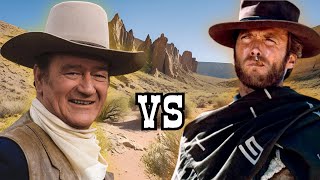 Spaghetti WESTERN Vs WESTERN Hollywood | ¿Cuál es la diferencia?