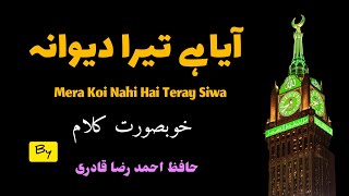 Aaya Hai Tera Diwana | Mera Koi Nahi Hai Tere Siwa | Hafiz Ahmad Raza Qadri |  Rizzmalik07 | #allah