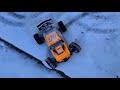 voiture rc t2m buggy pirate booster indestructible sous la neige