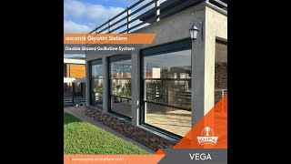 Vega Isıcamlı Giyotin Cam Balkon