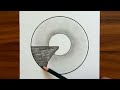 how to draw a sad boy sitting alone easy step by step circle drawing tutorial for beginners pencil