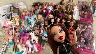 LIZZIE’S HUGE FLEA MARKET DOLL HAUL! Monster High, Bratz, Novi Stars and more! 30+ dolls!