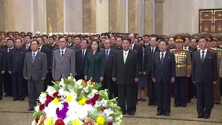 김정은, 정권수립 73주년...금수산태양궁전 참배 / YTN