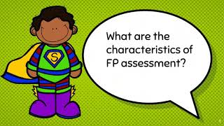 AFPC LU2 Theme 1 Assessment Guidelines and Characteristics