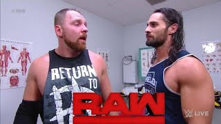 Dean Ambrose Confronts Seth Rollins : WWE RAW : October 1. 2018